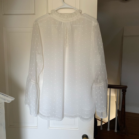 Loft - bell sleeved blouse - Picture 2 of 4